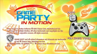 Game Party In Motion Xbox 360 Kinect Playthrough  The quotControlsquot Makes It Hard [upl. by Diella]