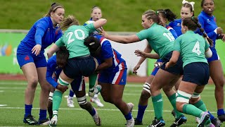 Festival des Six Nations féminin 2024  Le résumé de France  Irlande [upl. by Ellimahs]