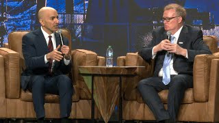 Neel Kashkari fireside chat on the economy at the Williston Basin Petroleum Conference [upl. by Gundry]