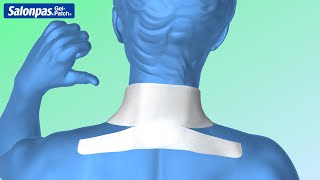 【How to apply】Salonpas GelPatch  Neck [upl. by Akinwahs]