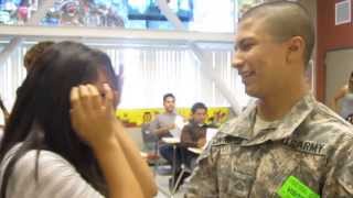 Surprise Sister D My Surprise To My Sister Home from Afghanistan [upl. by Adaran]