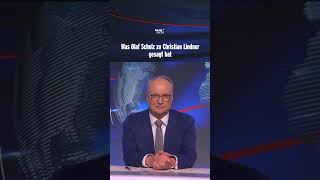 Was Olaf Scholz zu Christian Lindner gesagt hat  heuteshow shorts [upl. by Ellessig]