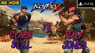 KOF XV  Clark Still vs Ralf Jones PS5 [upl. by Zrike981]