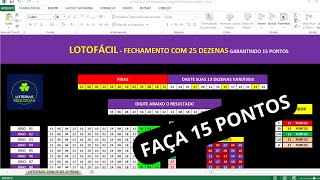 Lotofácil A Estratégia que Vai Fazer Você Ganhar o Grandes Prêmio de 15 Pontos [upl. by Aitan]