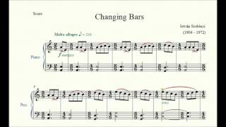 Changing Bars  István Szelényi  Piano Repertoire 4 [upl. by Naig]