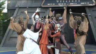 DanceOff with the Star Wars Stars 2010 at Disneys Star Wars Weekends [upl. by Obrien]