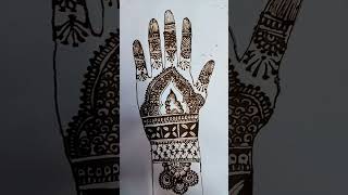 Simple mehndi design bollywood hindisong love treanding musictreanding [upl. by Paolo797]