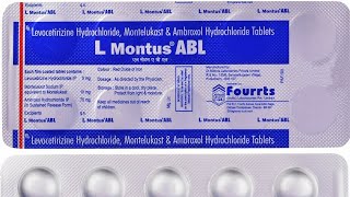 L Montus ABL Tablet uses side effects and doses in Hindi [upl. by Enahpad]