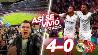 🔥 REAL MADRID 40 GIRONA FC Así se vivió en el NUEVO ESTADIO SANTIAGO BERNABÉU 10 Febrero 2024 [upl. by Oisangi335]