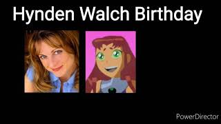 Hynden Walch Birthday [upl. by Reggy]