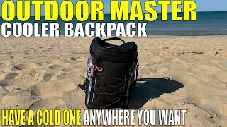 Outdoor Master Cooler Backpack Review  Take Cold Beverages with You Anywhere [upl. by Oleusnoc]