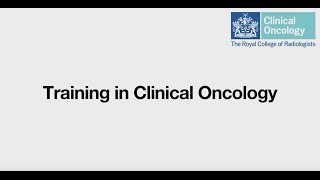 Training in clinical oncology [upl. by Banerjee]