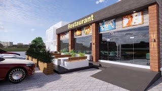 Modern restaurant  mini eatery  modern designs [upl. by Osrit]