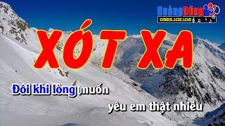 Xót Xa Karaoke  beat chất lượng cao [upl. by Grantham385]