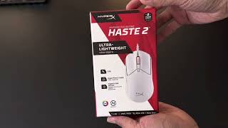 HyperX Pulsefire Haste 2 Quick Unboxing [upl. by Ahseela616]