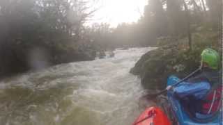 Kayaking the Upper Wye Llangurig to Rhayader 2012 [upl. by Farleigh]