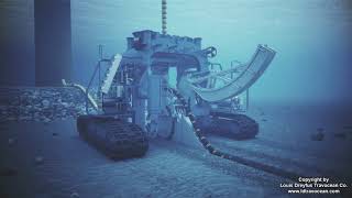 LD Travocean TM05 Diverless Subsea Trencher [upl. by Hanyaz]