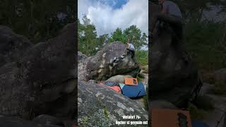 Metafort 7a fontainebleau secteur  rocher st germain est sports climbing outdoors bouldering [upl. by Ateloj]