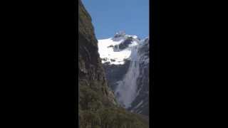 Milford sound two snow avalanches [upl. by Willabella]