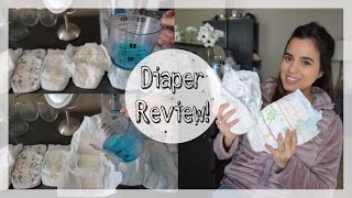 Diaper Review 2019  6 Different Kinds [upl. by Zerlina]