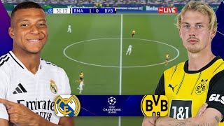 REAL MADRID 52 DORTMUND REACTION  UEFA Champions League [upl. by Inobe]