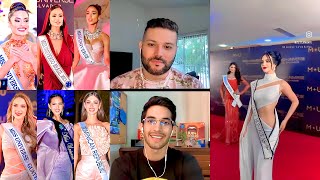 Las más destacadas en la concentración de Miss Universo 2023👑  PageantTea E41 [upl. by Skiest]