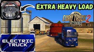 Ets2 electric truck MEGA Transports  260Ton  Euro truck simulator 2 [upl. by Ranice217]