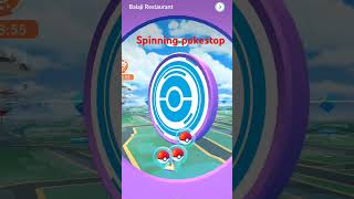 Spinning pokestop pokemon [upl. by Darelle]