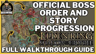 Elden Ring Shadow of the Erdtree Boss Order for DLC Story Progression Guide Best How to Walkthrough [upl. by Terej]