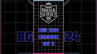 Lineup Change Possible in Mid Bgis 🤔 Bgis Rule book 2024 viral bgis bgmi [upl. by Ko242]