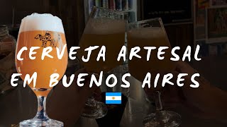 CERVEJARIAS ARTESANAL EM BUENOS AIRES  SERVEJANTES [upl. by Yelram772]