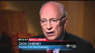 Osama bin Laden Killed Dick Cheney Reacts in ABCs Interview Exclusive 2011 [upl. by Flyn839]