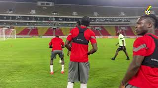 EXCERPTS OF BLACK STARS TRAINING IN ANGOLA [upl. by Aloise]