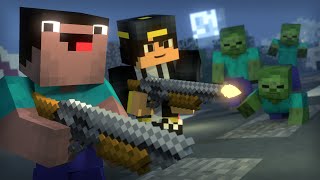 Blocking Dead Part 2 Minecraft Animation Hypixel [upl. by Aylad]