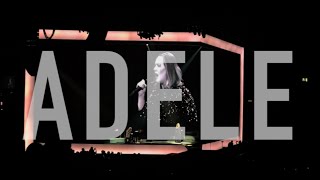 Adeles Microphone Stops Working So Crowd Take Over  Adele Live Tour 2016  Birmingham 0204 [upl. by Ahsila365]