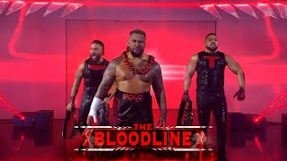 The Bloodline Entrance  WWE SmackDown September 06 2024 [upl. by Ahselet]