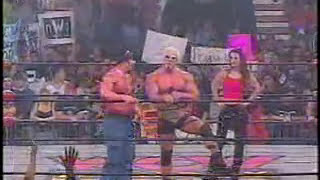 WCW1999 Scott Steiner disses DDP and challenges Goldberg [upl. by Stewart385]