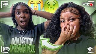 MUSTY PRANK ON MY SISTER SHE GETS MAD [upl. by Brazee55]