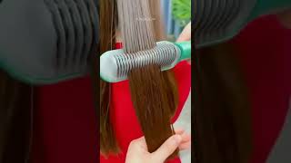 Hair straightener 😍 hairstyle hair haircaretips beauty shorts trending viralvideo fyp [upl. by Eniamerej902]