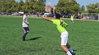 Brentwood SC PreAcademy White vs Manorville Magic 33 [upl. by Dehsar767]