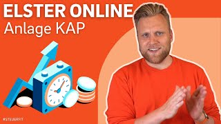 Anlage KAP in ELSTER online  ELSTER online Tutorial zur Steuererklärung 2022 [upl. by Cusick]