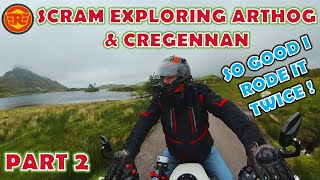 Taking my Royal Enfield Scram on a wild Welsh Lakes and Mountains Adventure [upl. by Caro]