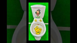 Kentler experiment the toilet with cor with Ballon belko shortsvideo youtube viralvideo short [upl. by Juakn]