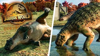 MINMI  ALL NEW amp UNIQUE ANIMATIONS Early Cretaceous Pack  Jurassic World Evolution 2 [upl. by Warring]