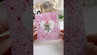 ✨Amazing card painting for Beginners 🥰✨shorts art painting youtubeshortsviral [upl. by Coffey]