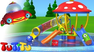 Parc aquatique  Apprenez à construire des jouets avec TuTiTu [upl. by Tireb851]