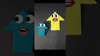 origami paper arrow ⬆️ paper arrow books Mark shorts youtubeshorts [upl. by Ainedrag]