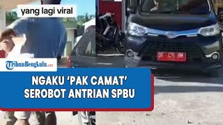 Terobos Antrian SPBU Pengendara Mobil Pelat Merah di Keroyok Warga Ngaku Camat di Maluku [upl. by Rosemary626]