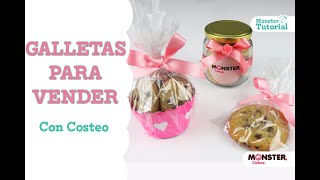 GALLETAS PARA VENDER CON COSTEO [upl. by Etnomal]