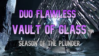 Duo Flawless Vault of Glass  Season of the Plunder [upl. by Annoyek]